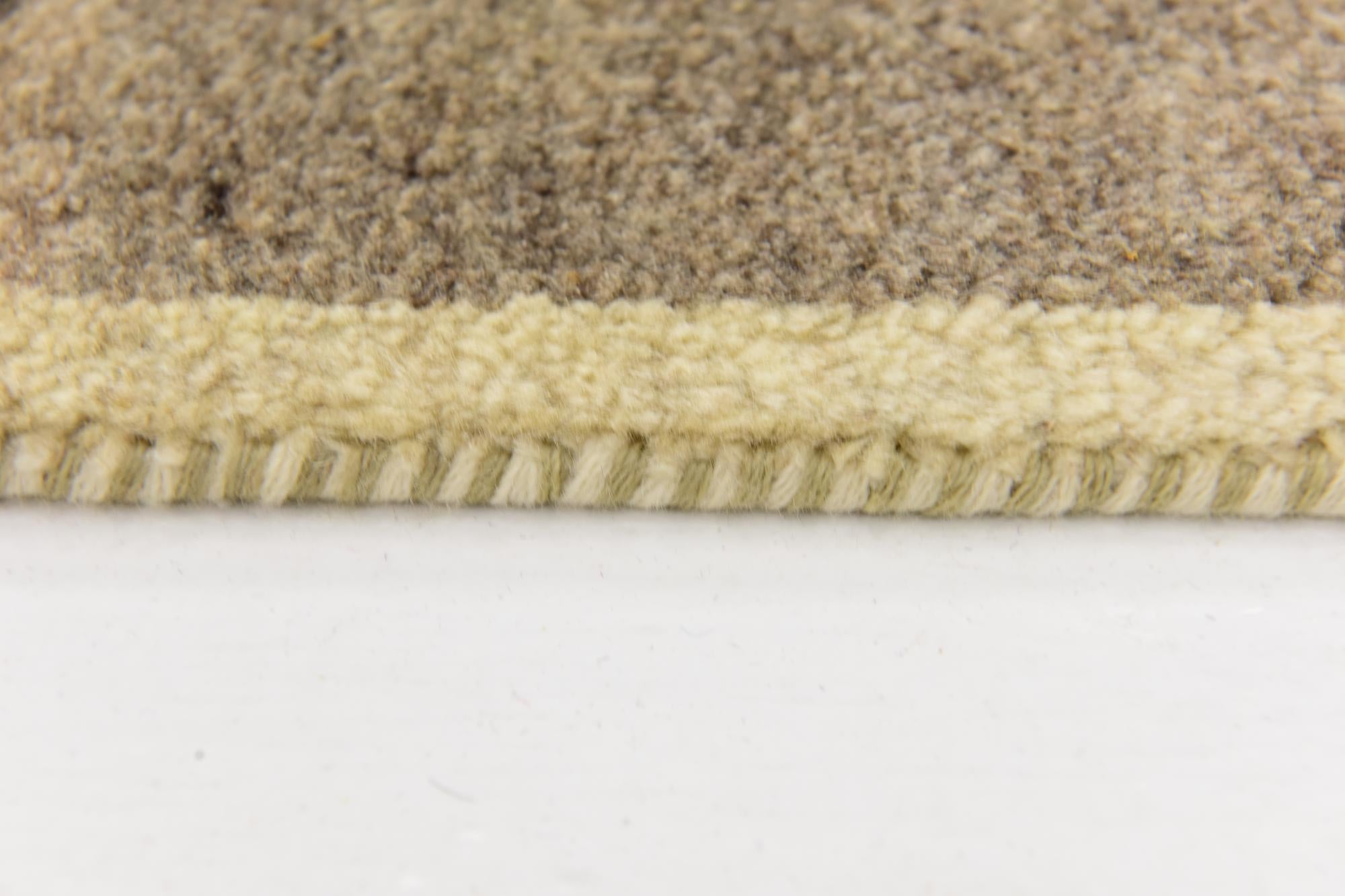 3' 10 x 6' Hand Knotted Kashkuli Gabbeh Wool Rug