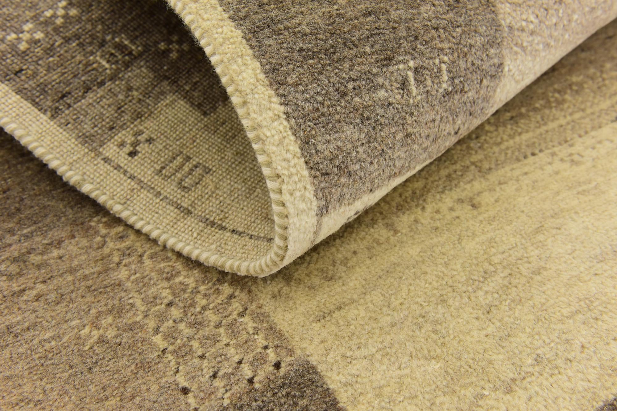 3' 10 x 6' Hand Knotted Kashkuli Gabbeh Wool Rug