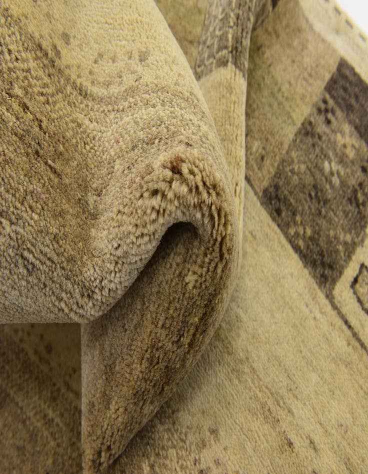 Detail image of 3' 10 x 6'  Hand Knotted Kashkuli Gabbeh Wool Rug