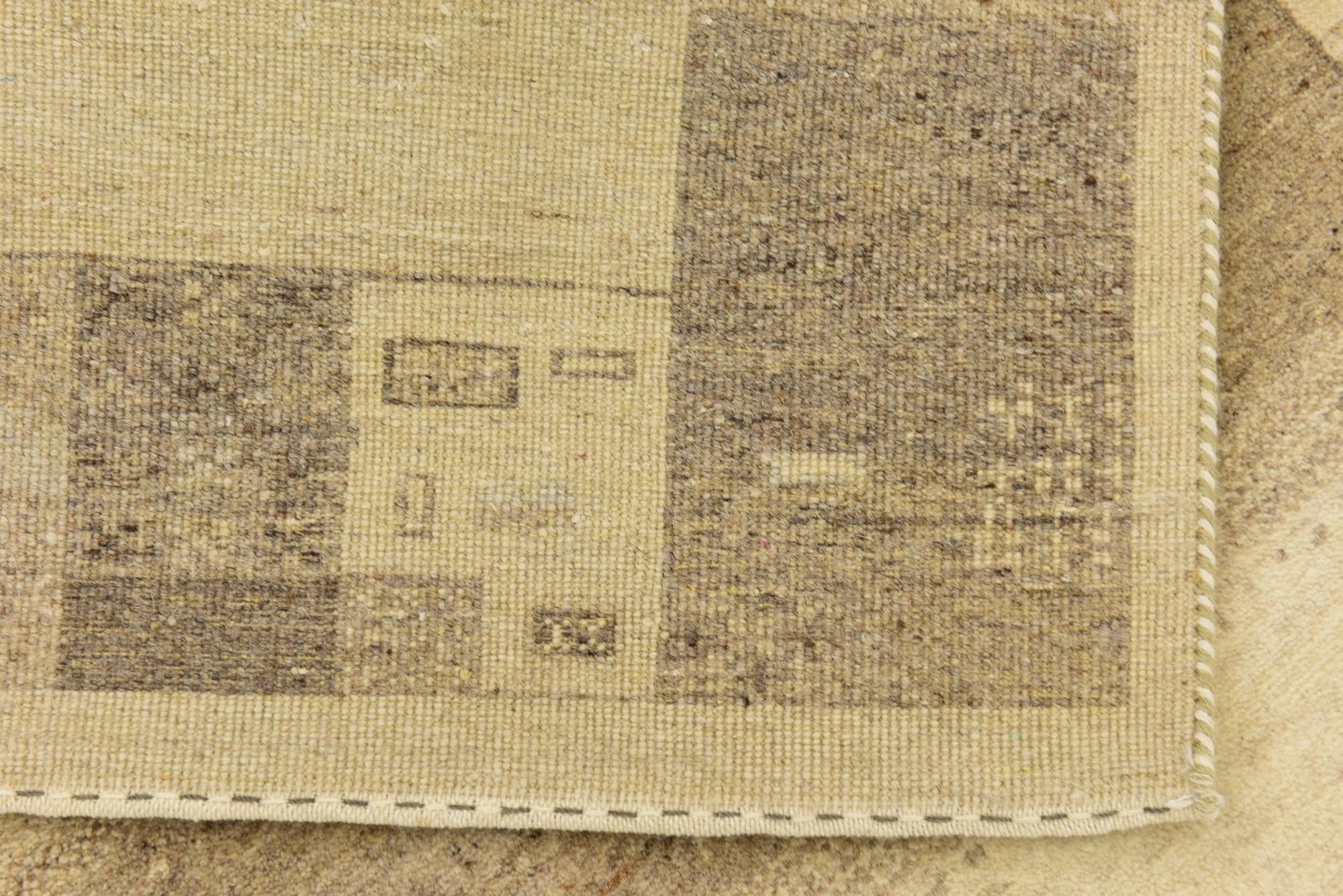 3' 10 x 6' Hand Knotted Kashkuli Gabbeh Wool Rug
