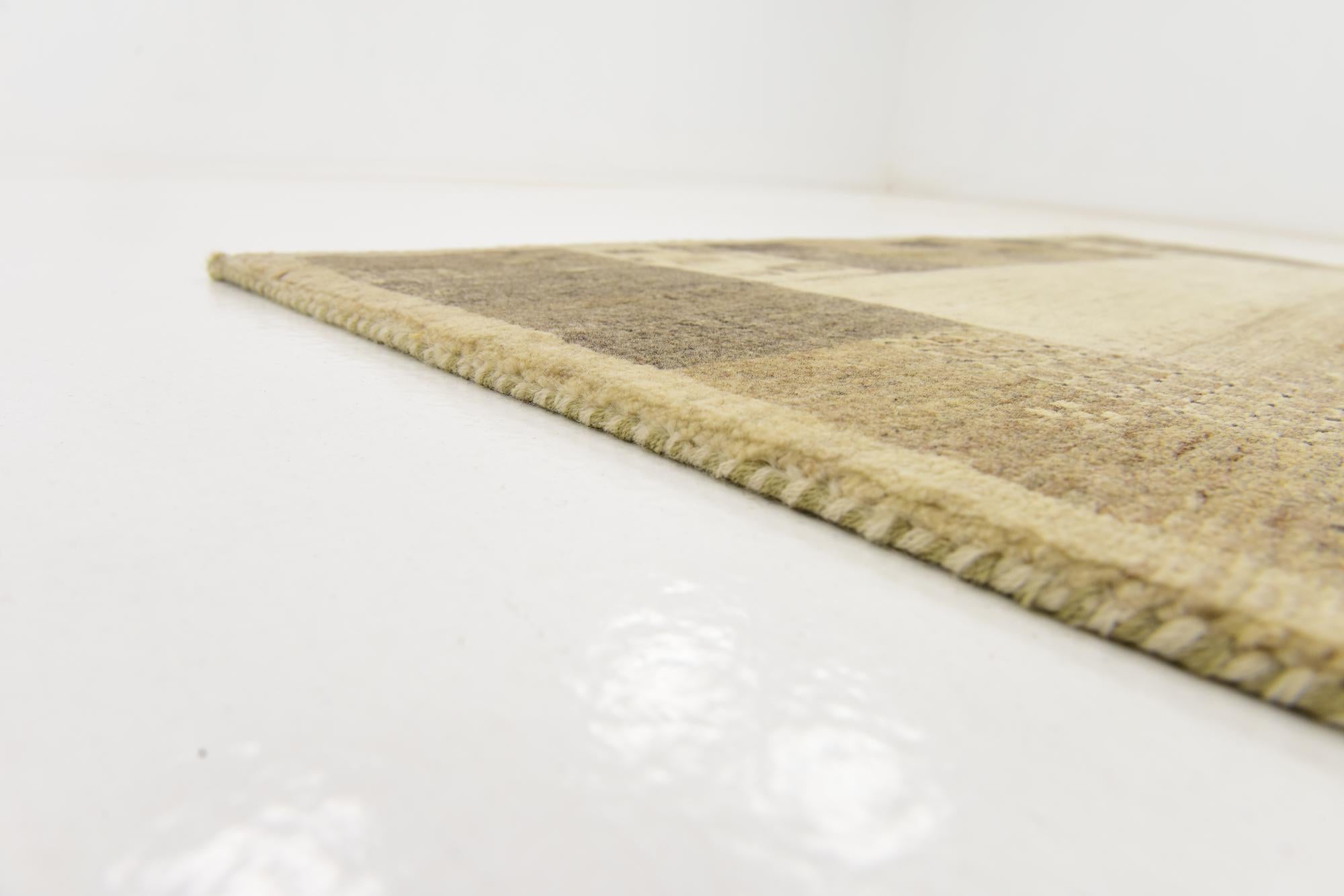 3' 10 x 6' Hand Knotted Kashkuli Gabbeh Wool Rug