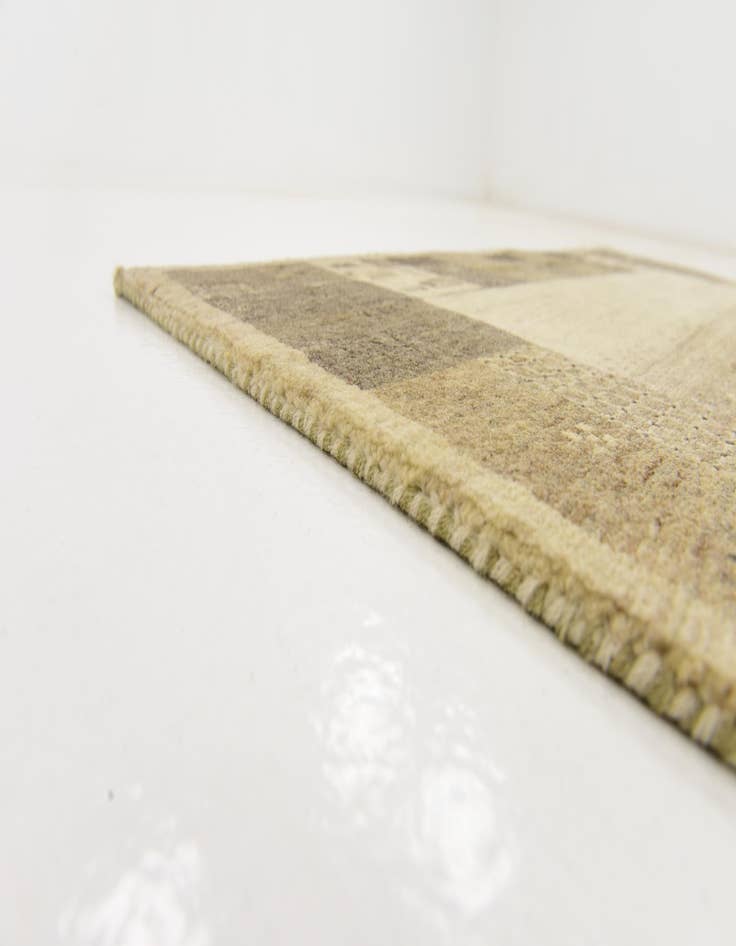 Detail image of 3' 10 x 6'  Hand Knotted Kashkuli Gabbeh Wool Rug