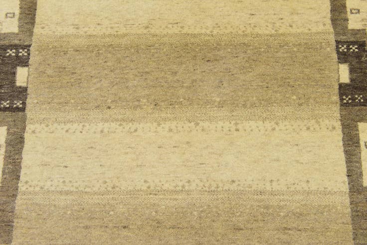 Detail image of 3' 10 x 6' Hand Knotted Kashkuli Gabbeh Wool Rug
