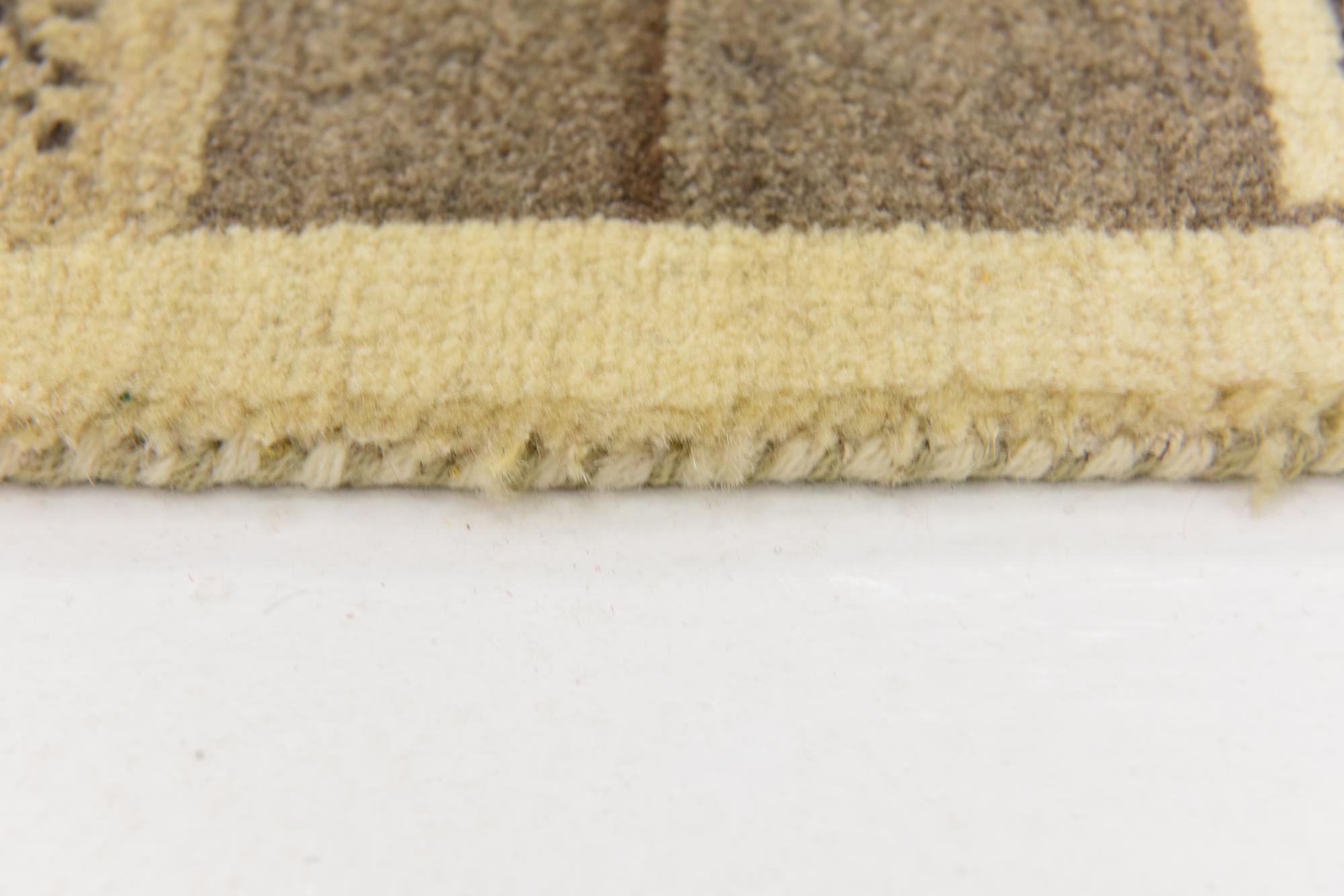 3' 10 x 6' Hand Knotted Kashkuli Gabbeh Wool Rug
