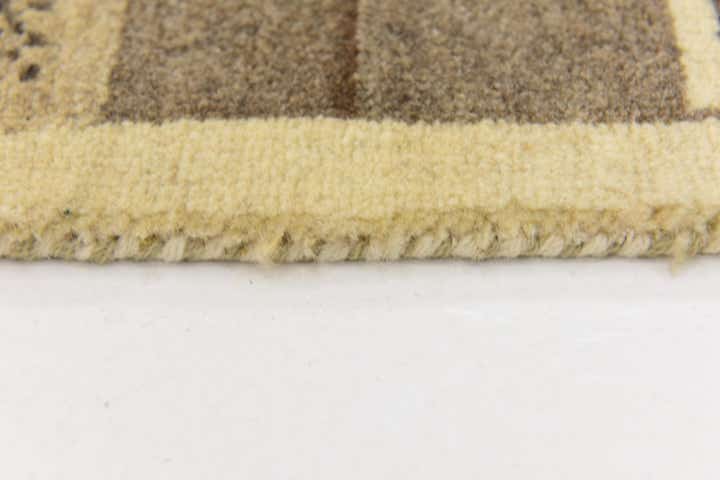 3' 10 x 6' Hand Knotted Kashkuli Gabbeh Wool Rug