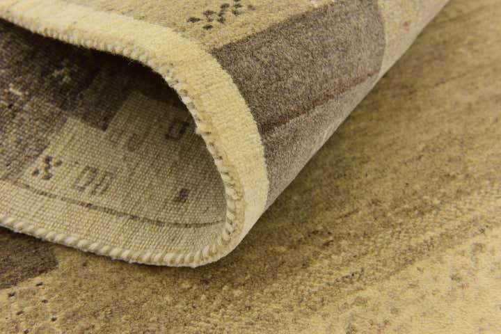 3' 10 x 6' Hand Knotted Kashkuli Gabbeh Wool Rug