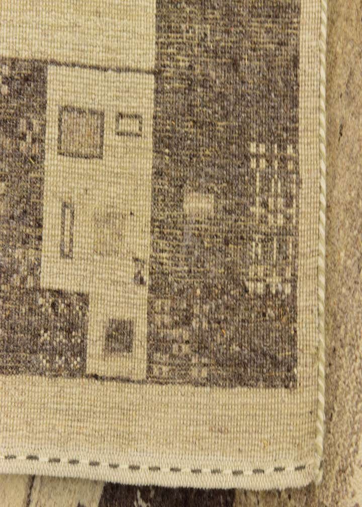 4' x 6' 3 Hand Knotted Kashkuli Gabbeh Wool Rug
