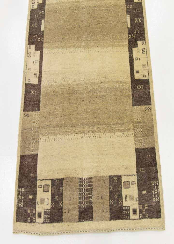 4' x 6' 3 Hand Knotted Kashkuli Gabbeh Wool Rug