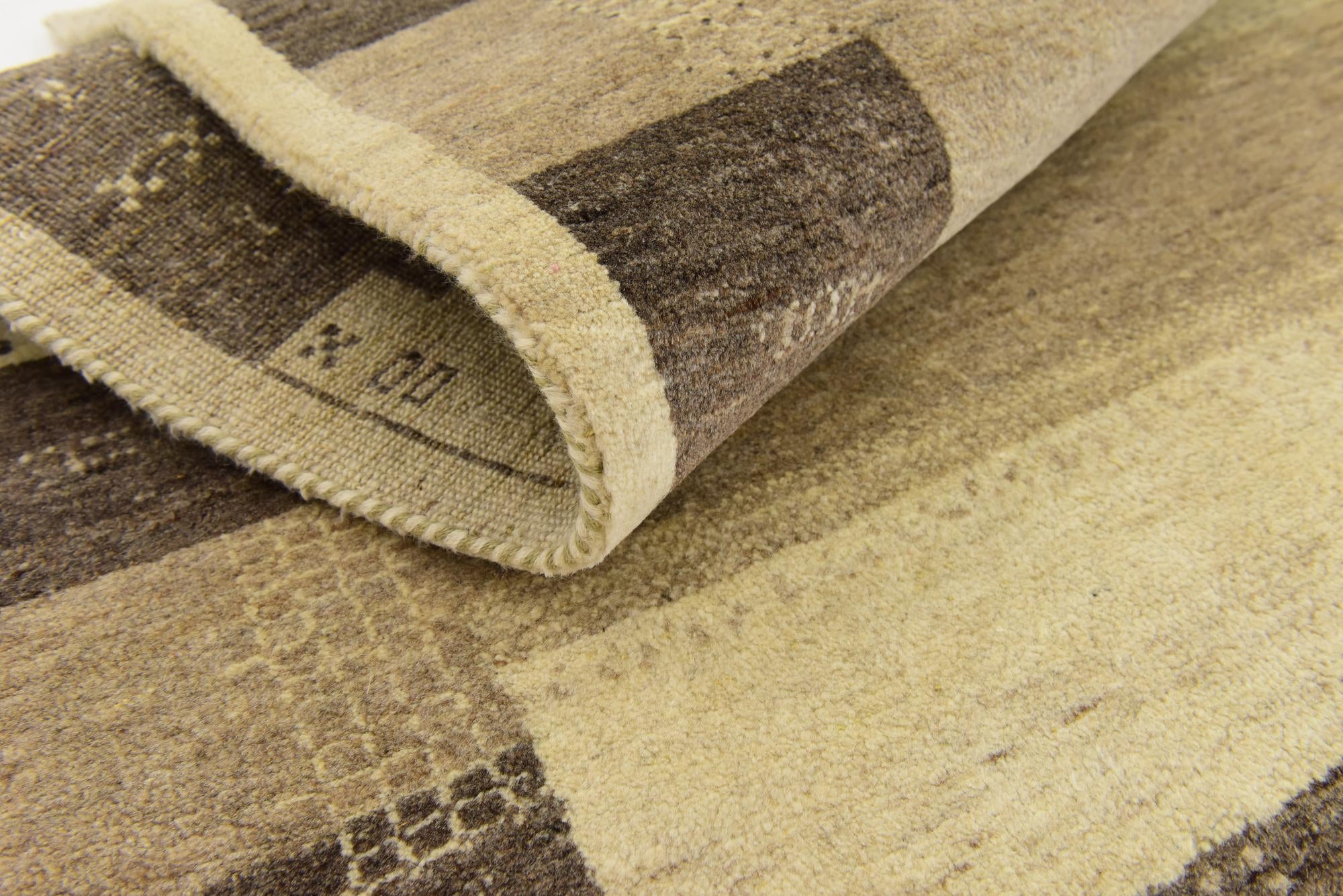 4' x 5' 9 Hand Knotted Kashkuli Gabbeh Wool Rug