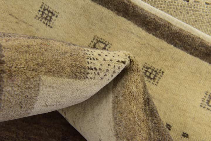 4' x 5' 10 Hand Knotted Kashkuli Gabbeh Wool Rug