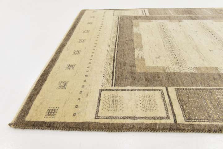 4' x 5' 10 Hand Knotted Kashkuli Gabbeh Wool Rug