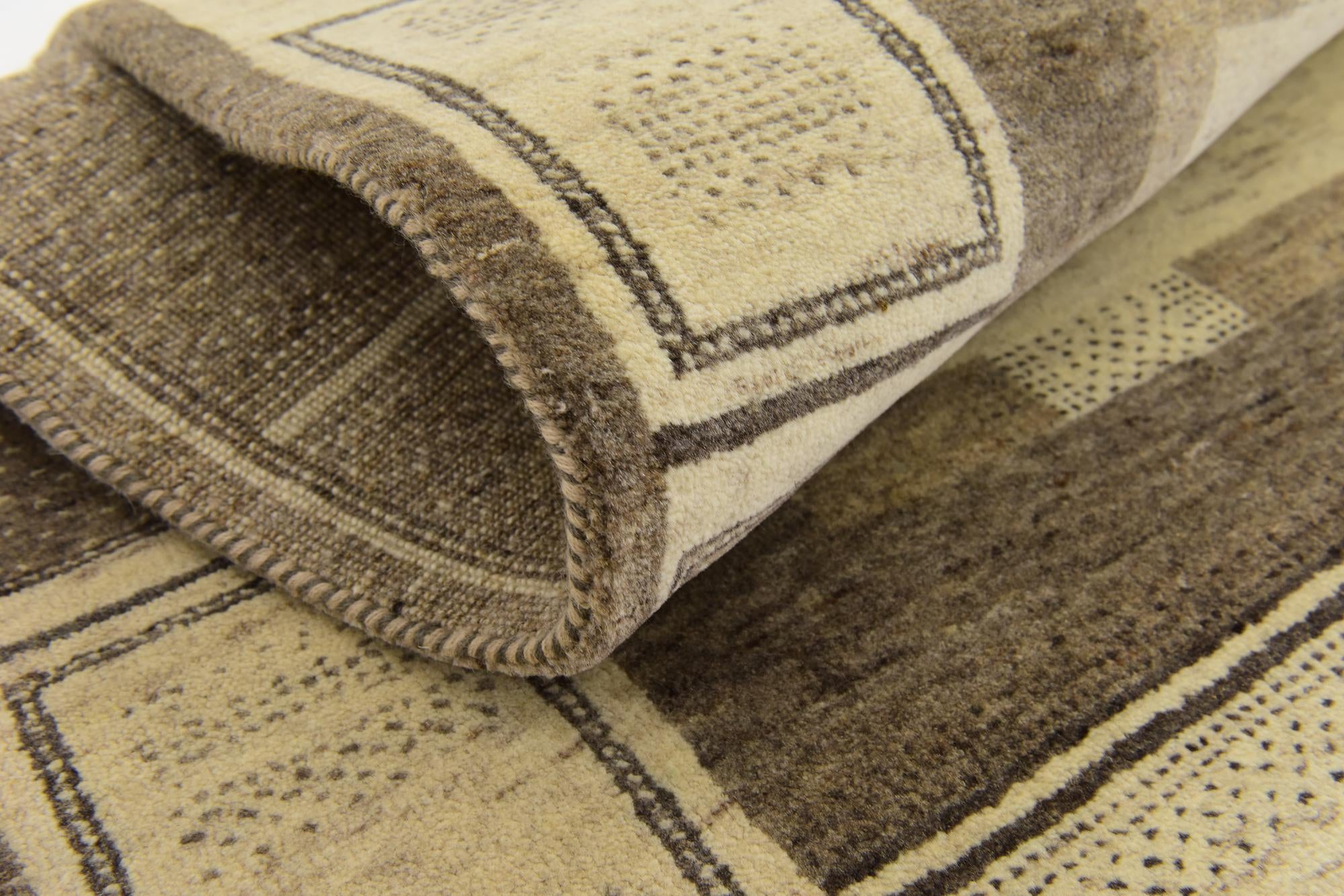 4' x 5' 10 Hand Knotted Kashkuli Gabbeh Wool Rug