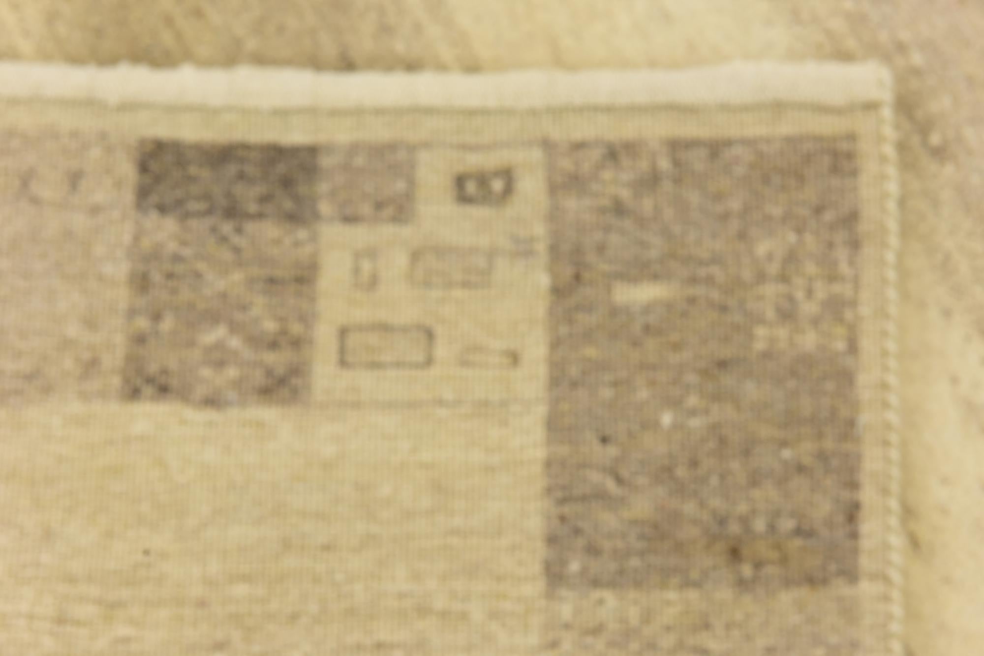 4' x 5' 8 Hand Knotted Kashkuli Gabbeh Wool Rug