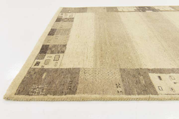 4' x 5' 8 Hand Knotted Kashkuli Gabbeh Wool Rug