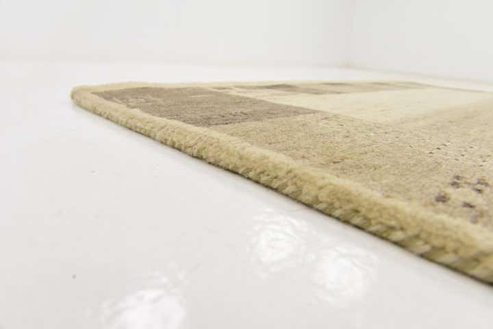 4' x 5' 8 Hand Knotted Kashkuli Gabbeh Wool Rug