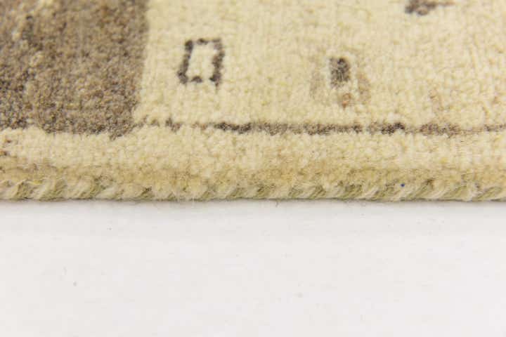 4' x 5' 8 Hand Knotted Kashkuli Gabbeh Wool Rug