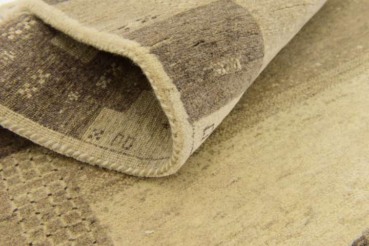 4' x 5' 8 Hand Knotted Kashkuli Gabbeh Wool Rug