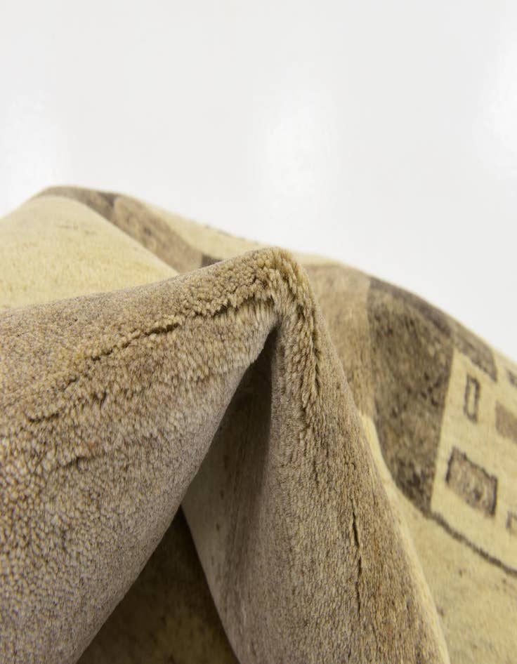 Detail image of 4' x 6'  Hand Knotted Kashkuli Gabbeh Wool Rug