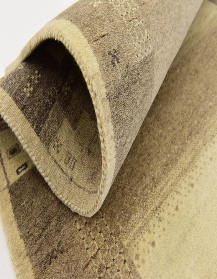 Detail image of 4' x 6'  Hand Knotted Kashkuli Gabbeh Wool Rug