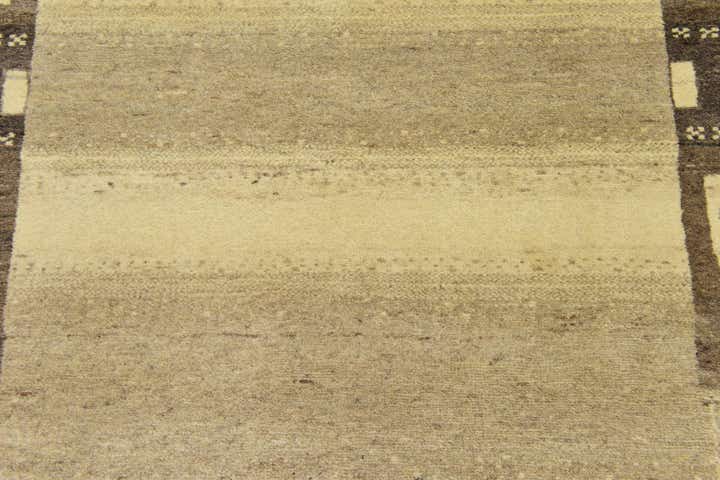 3' 10 x 6' 2 Hand Knotted Kashkuli Gabbeh Wool Rug
