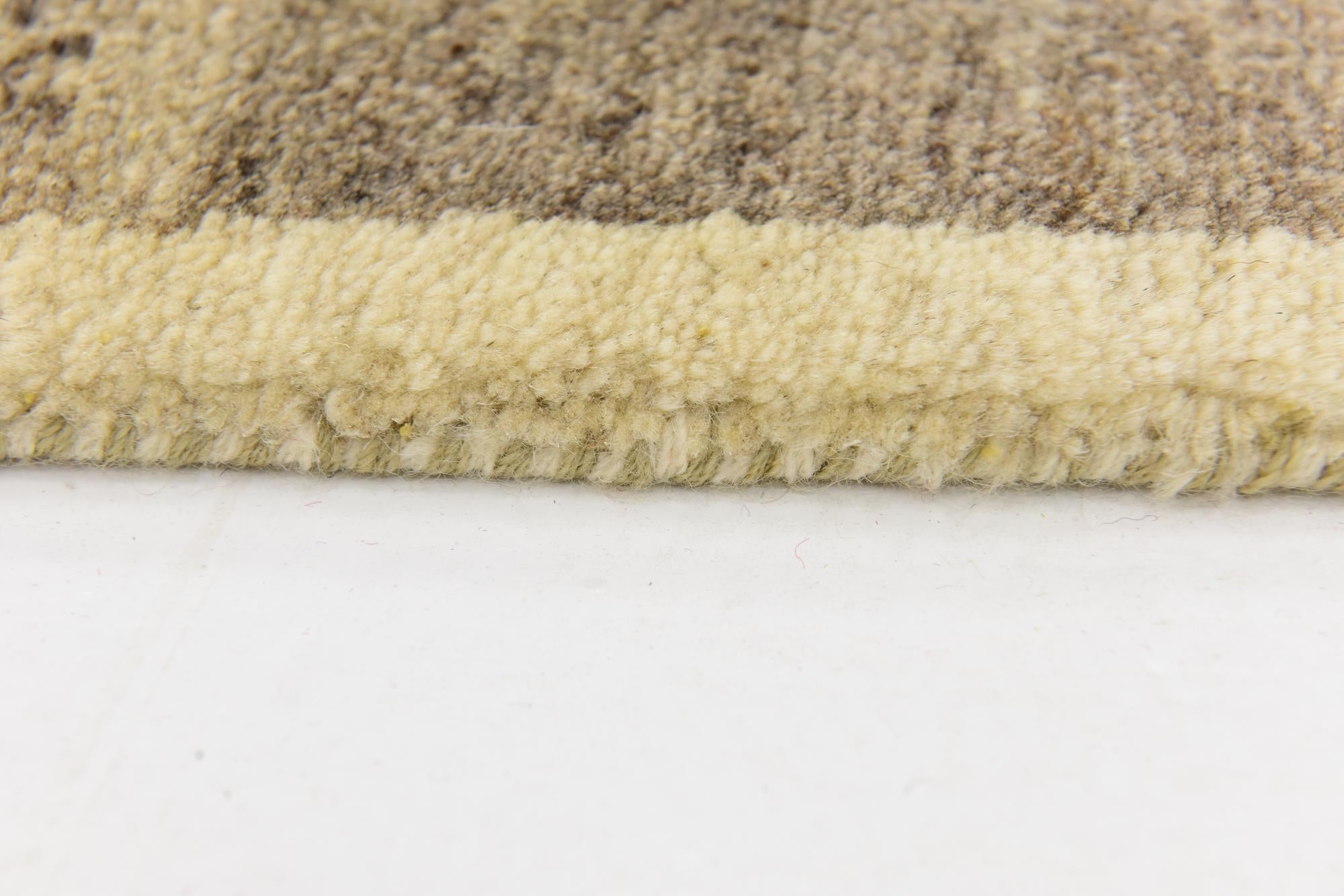3' 10 x 6' 2 Hand Knotted Kashkuli Gabbeh Wool Rug