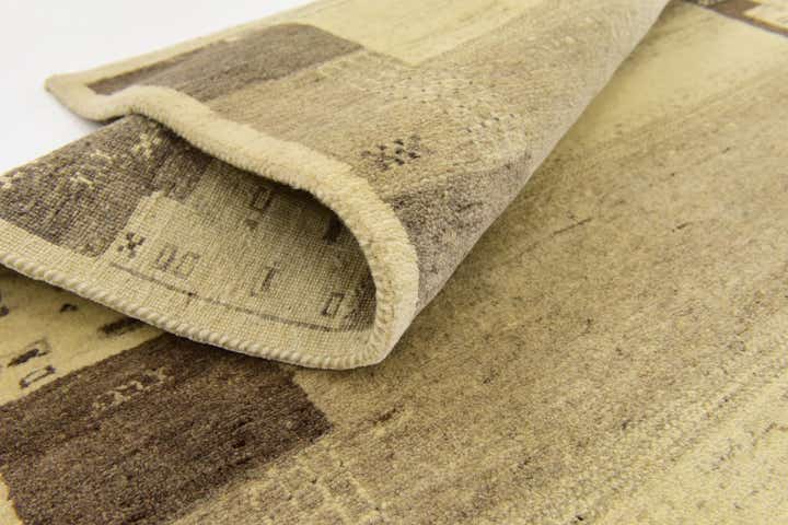 3' 10 x 6' 2 Hand Knotted Kashkuli Gabbeh Wool Rug