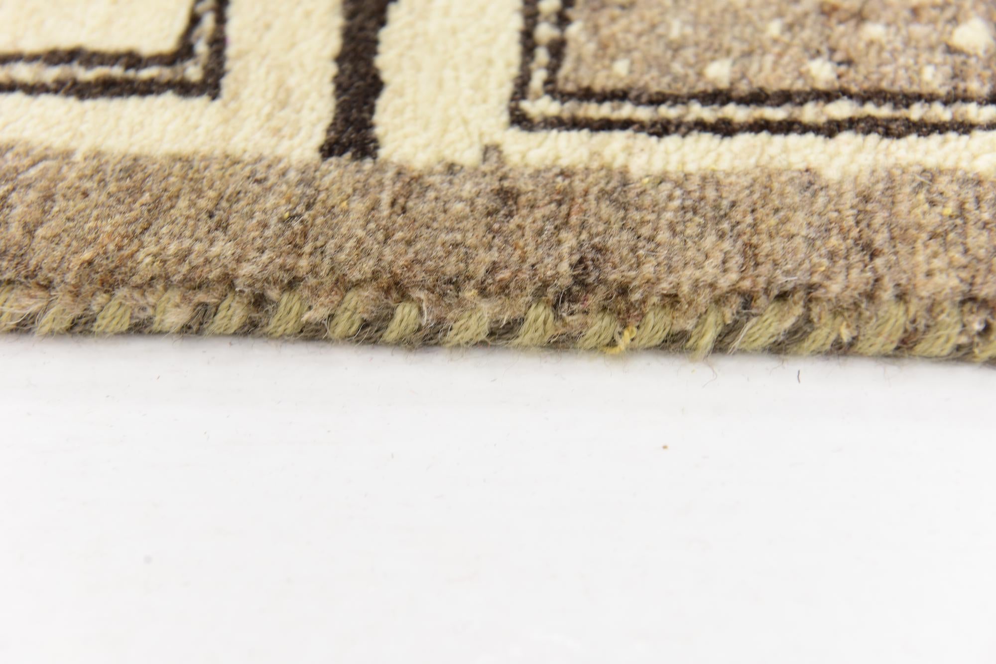 3' 10 x 6' 2 Hand Knotted Kashkuli Gabbeh Wool Rug