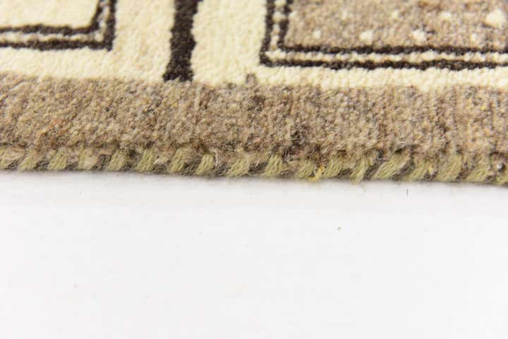 3' 10 x 6' 2 Hand Knotted Kashkuli Gabbeh Wool Rug