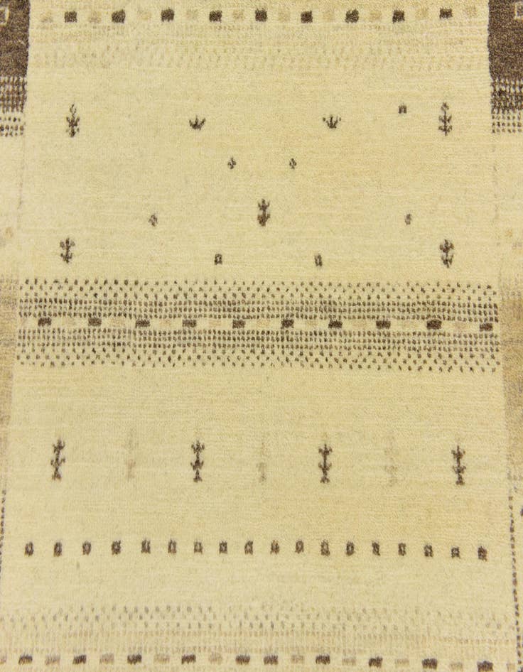 Detail image of 4' x 6'  Hand Knotted Kashkuli Gabbeh Wool Rug