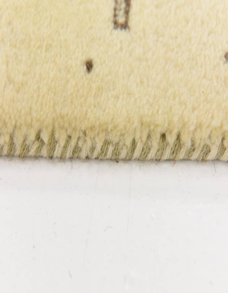 Detail image of 4' x 6'  Hand Knotted Kashkuli Gabbeh Wool Rug