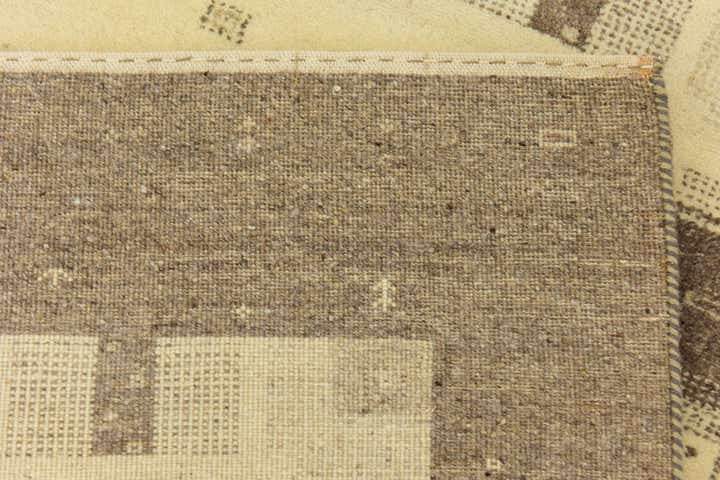 4' x 6' Hand Knotted Kashkuli Gabbeh Wool Rug