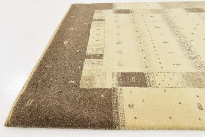 4' x 6' Hand Knotted Kashkuli Gabbeh Wool Rug
