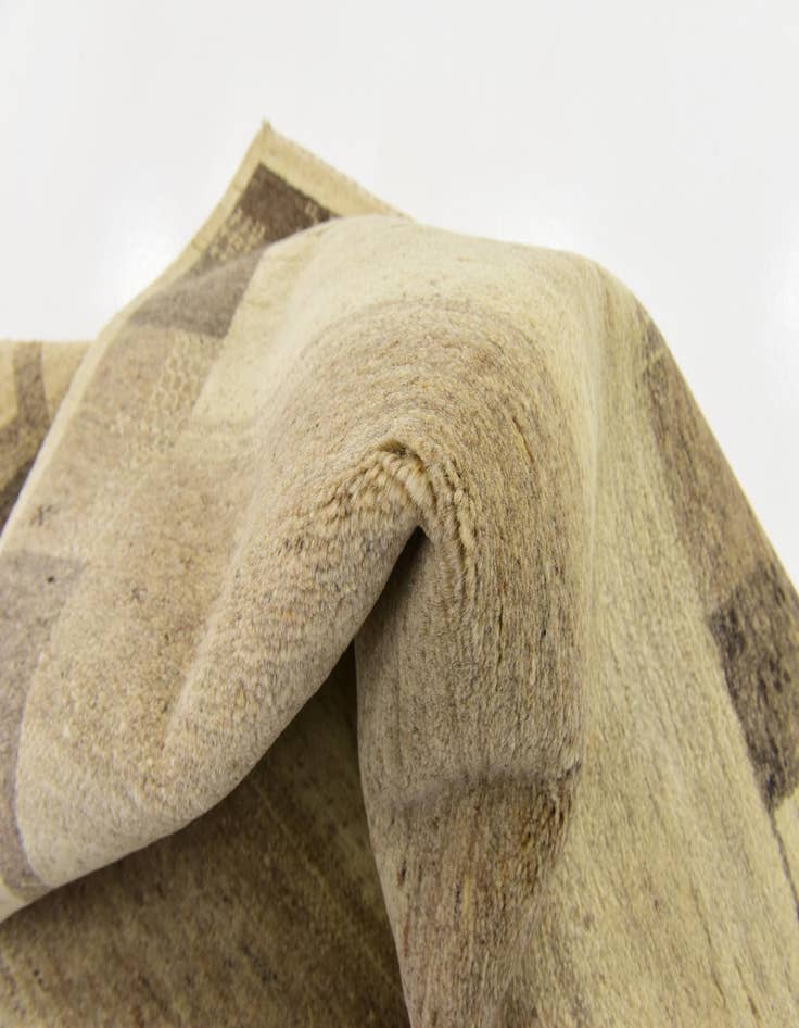 Detail image of 4' x 6'  Hand Knotted Kashkuli Gabbeh Wool Rug