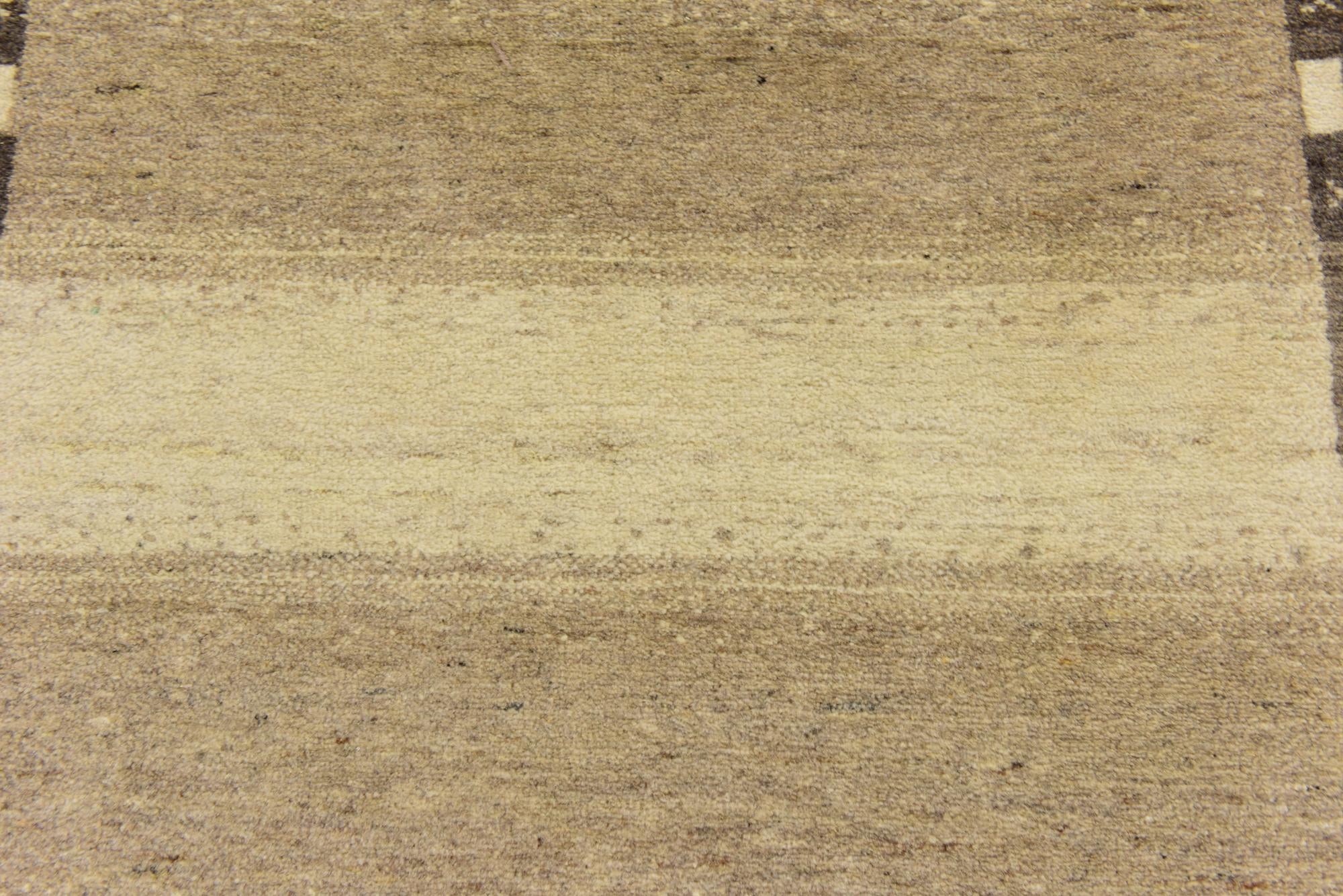 4' x 6' Hand Knotted Kashkuli Gabbeh Wool Rug