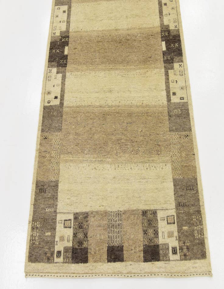 Detail image of 4' x 6'  Hand Knotted Kashkuli Gabbeh Wool Rug