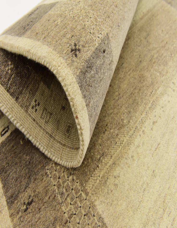 Detail image of 4' x 6'  Hand Knotted Kashkuli Gabbeh Wool Rug