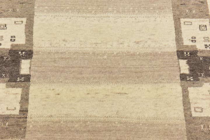 3' x 4' 2 Hand Knotted Kashkuli Gabbeh Wool Rug