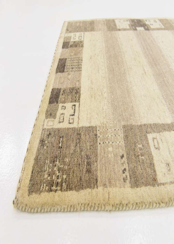 3' x 4' 2 Hand Knotted Kashkuli Gabbeh Wool Rug