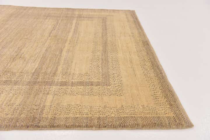 4' 3 x 5' 9 Hand Knotted Kashkuli Gabbeh Oriental Wool Rug