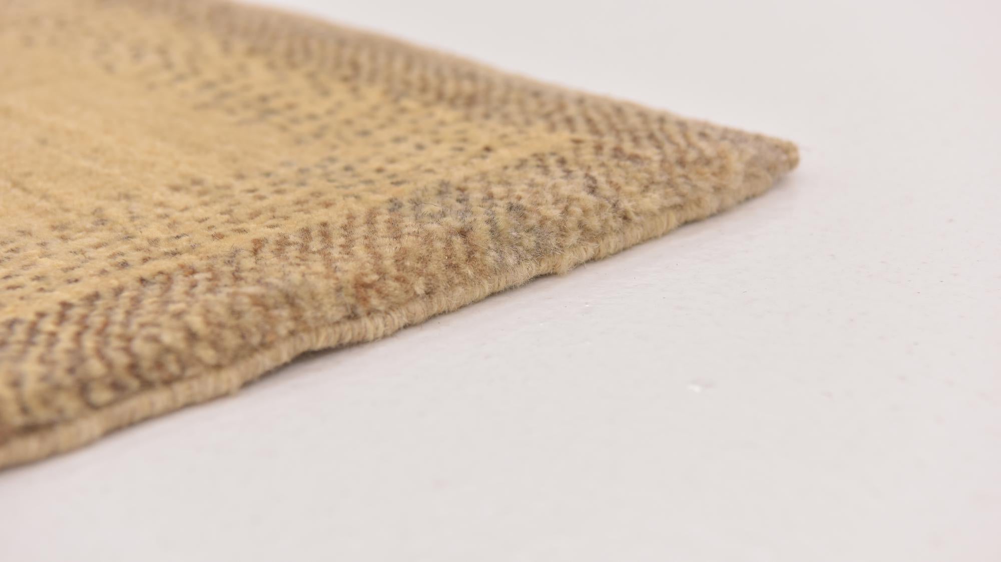 4' 3 x 5' 9 Hand Knotted Kashkuli Gabbeh Oriental Wool Rug