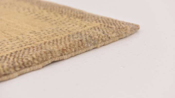 4' 3 x 5' 9 Hand Knotted Kashkuli Gabbeh Oriental Wool Rug