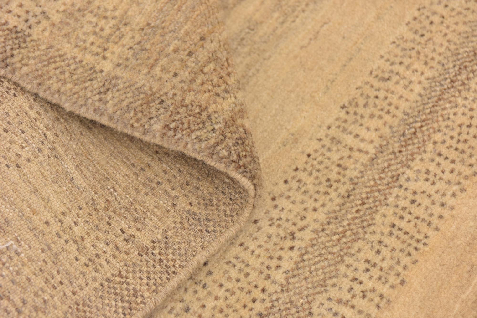 4' 3 x 5' 9 Hand Knotted Kashkuli Gabbeh Oriental Wool Rug