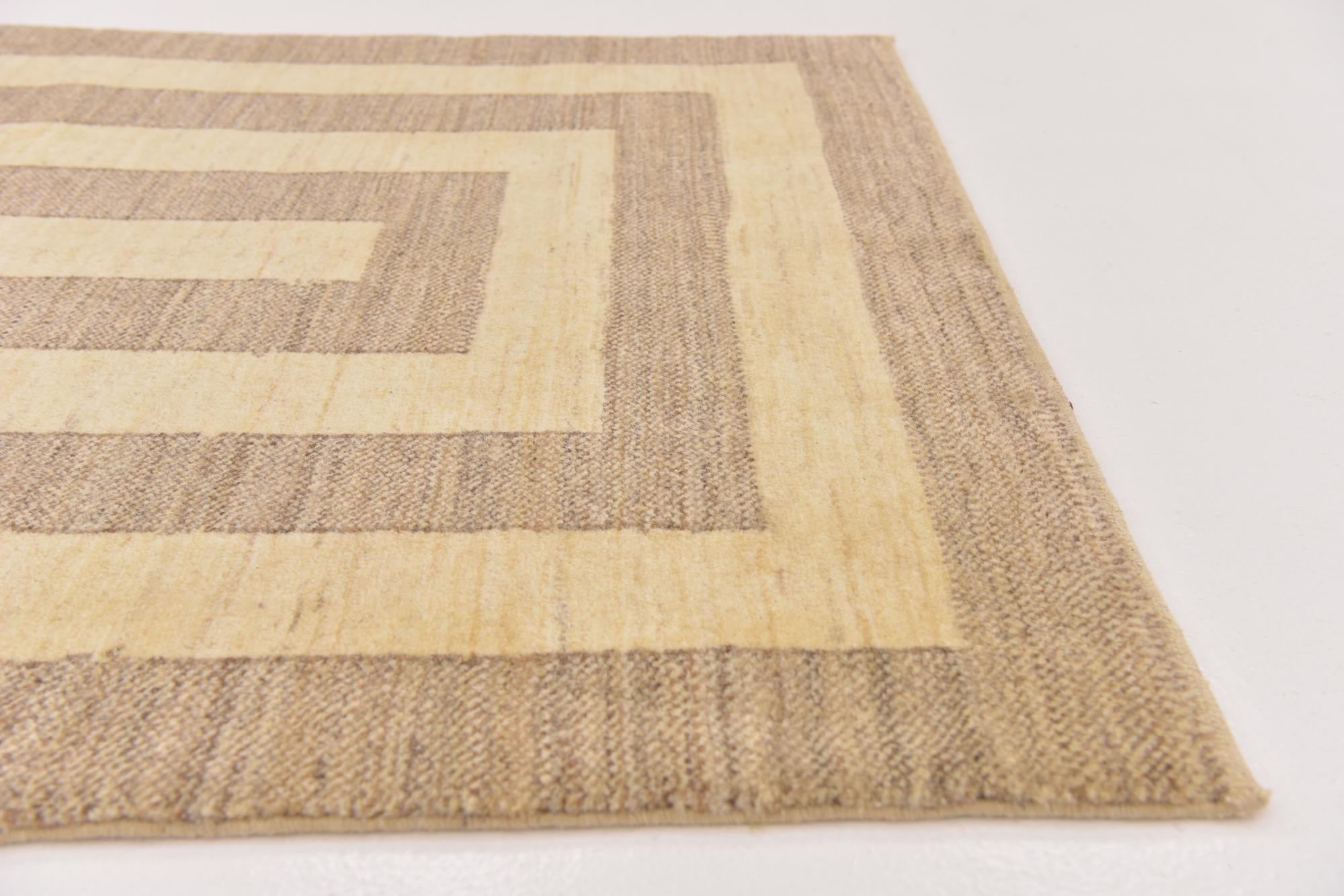 4' x 5' 9 Hand Knotted Kashkuli Gabbeh Oriental Wool Rug