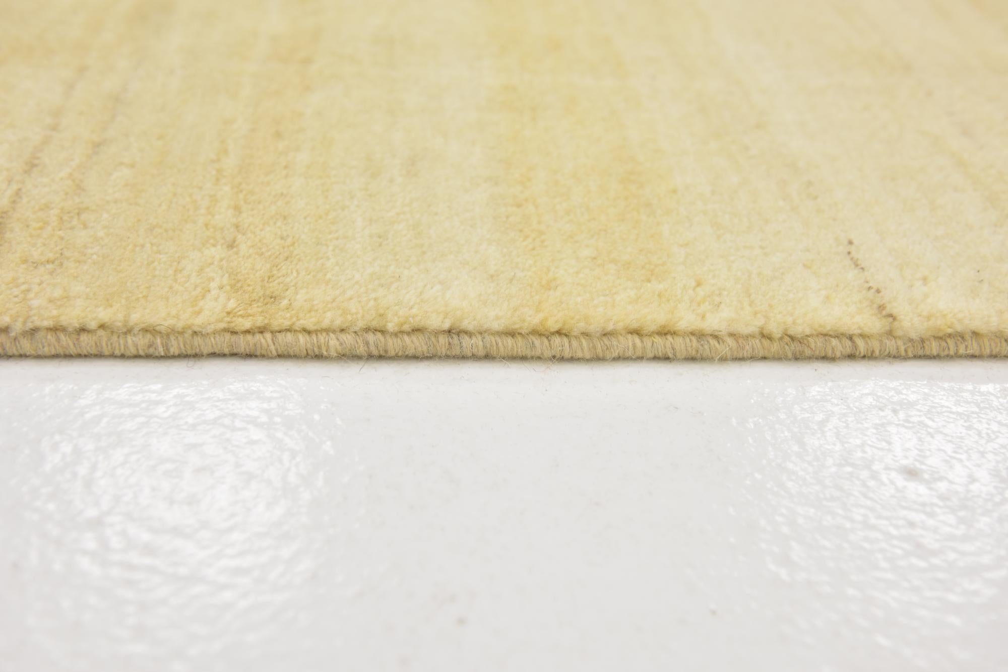 3' 4 x 5' Hand Knotted Kashkuli Gabbeh Wool Rug