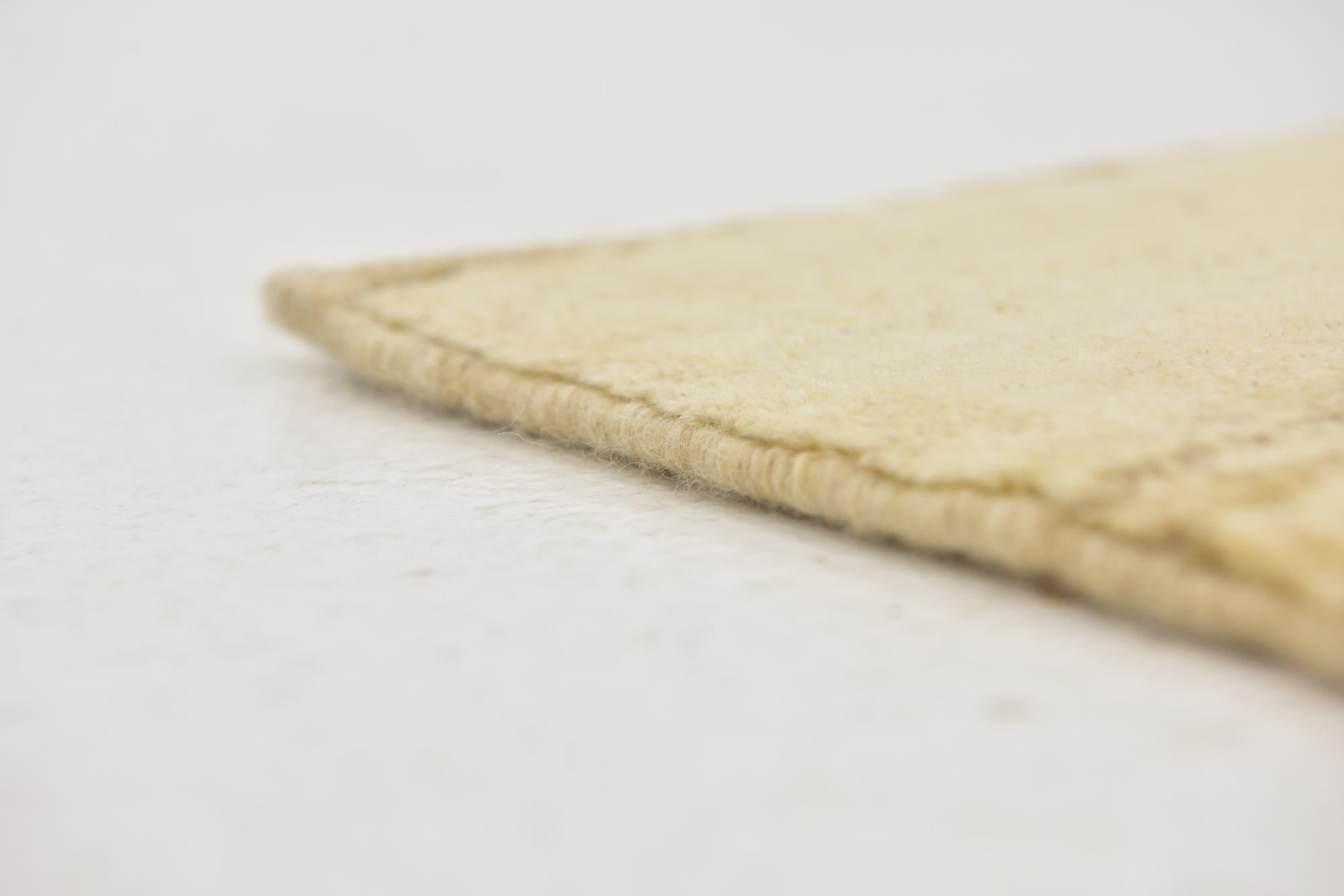 3' 4 x 4' 8 Hand Knotted Kashkuli Gabbeh Wool Rug