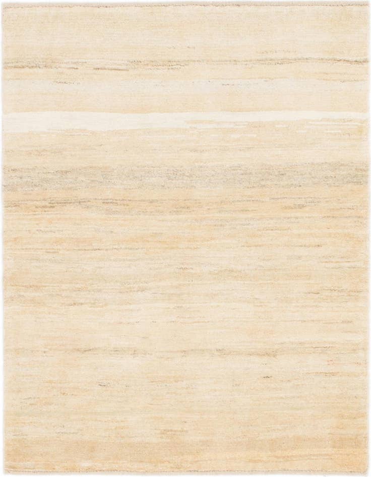 Detail image of 3' 4 x 4' 8 Hand Knotted Kashkuli Gabbeh Wool Rug