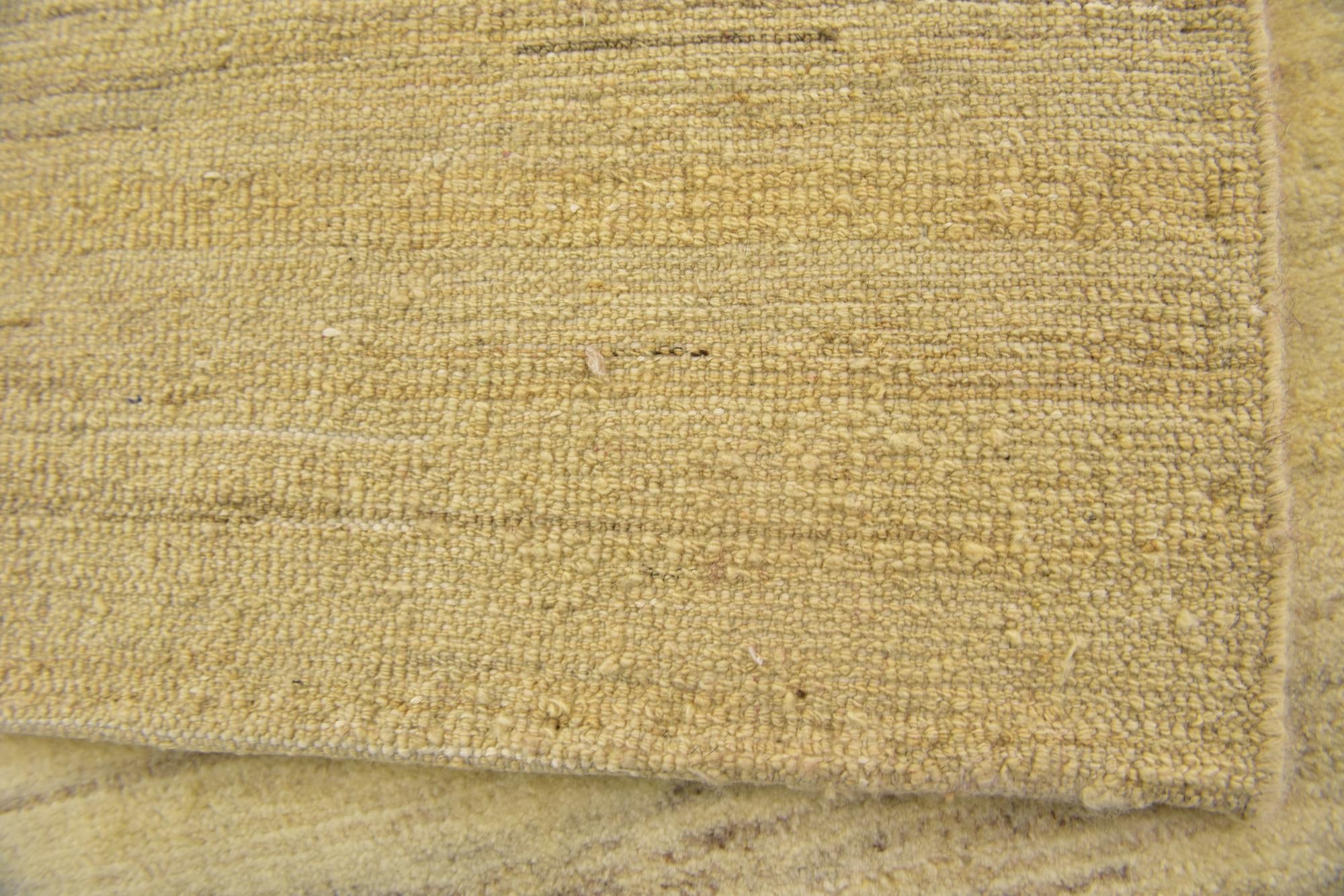 3' 5 x 4' 10 Hand Knotted Kashkuli Gabbeh Wool Rug