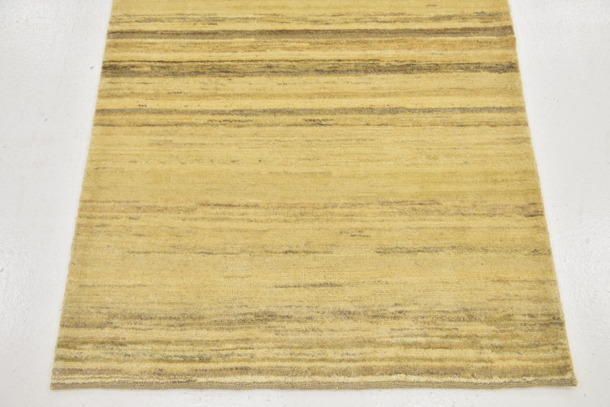 3' 5 x 4' 10 Hand Knotted Kashkuli Gabbeh Wool Rug