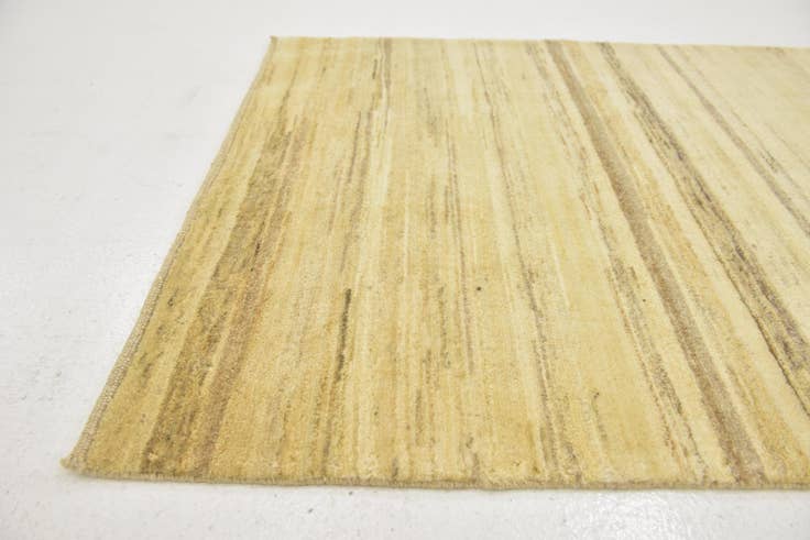 Detail image of 3' 5 x 4' 10 Hand Knotted Kashkuli Gabbeh Wool Rug