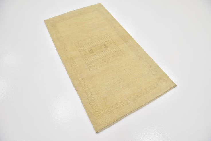 Detail image of 2' 10 x 5' 4 Hand Knotted Kashkuli Gabbeh Wool Rug